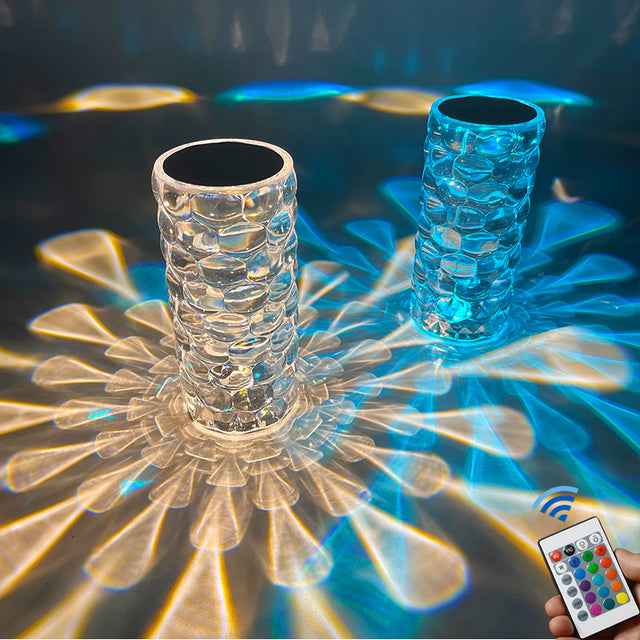 Aura Rose — Crystal Mood Lamp
